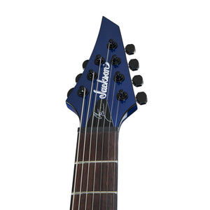Jackson Pro Series Chris Broderick Soloist HT7 Electric Guitar, RW FB, Metallic Blue