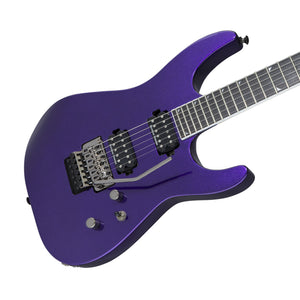 Jackson Pro Series Soloist SL2 Electric Guitar, Ebony FB, Deep Purple Metallic