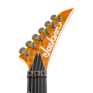 Jackson Pro Series Soloist SL3Q MAH Electric Guitar, Ebony FB, Dark Amber