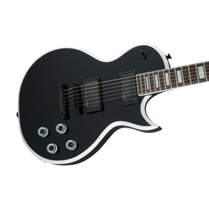 Jackson Signature Marty Friedman MF-1 Electric Guitar, RW FB, Gloss Black w/White Bevels