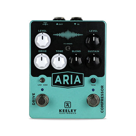 Keeley Aria Compressor Overdrive Guitar Effects Pedal