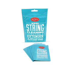 Kyser String Cleaning Wipe, 10 Pack