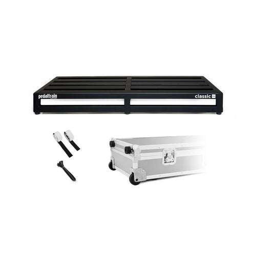 Pedaltrain PT-CLP-TCW Classic Pro With Wheeled Tour Case