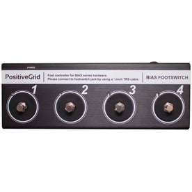 Positive Grid Bias Hardware Amps and Processor Footswitch, 4 Buttons