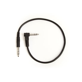 Strymon 1/4inch TRS Male Straight to 1/4inch TRS Male Right-Angle Cable, 1.5ft