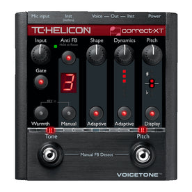 TC-Helicon VoiceTone Correct XT Vocal Effects Pedal