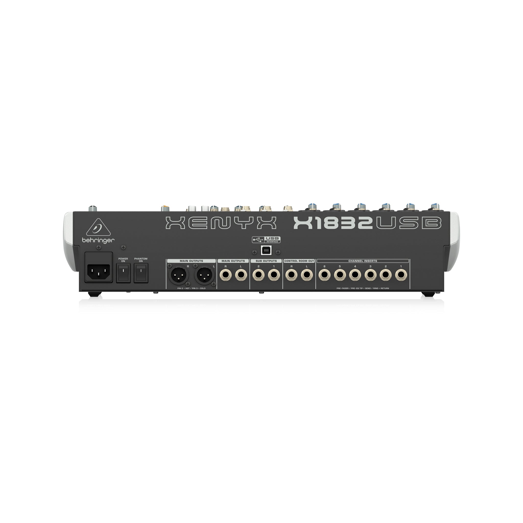 Behringer Xenyx X1832USB Mixer with USB and Effects – Swee Lee