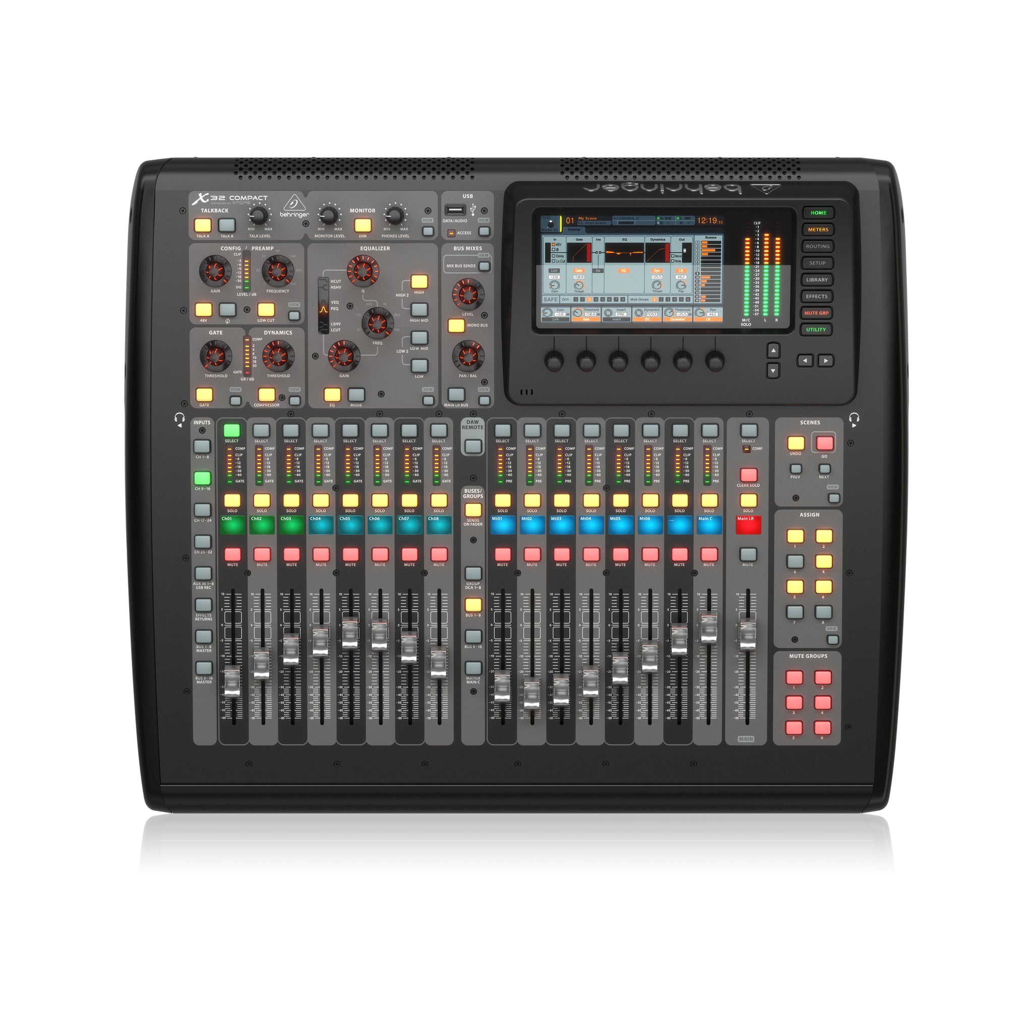 Behringer X32 Compact 40-Channel Digital Mixer - EU Plug