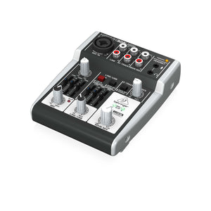Behringer XENYX 302USB 3-Channel Mixer w/ USB, UK