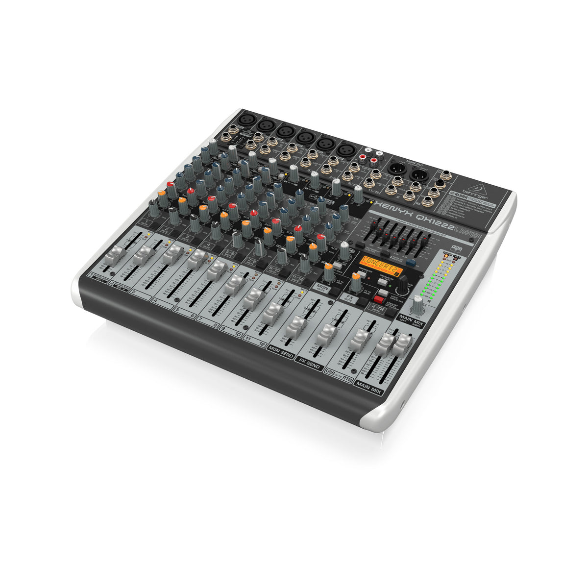 Behringer QX1222USB Xenyx 12-Channel Mixer w/ USB and