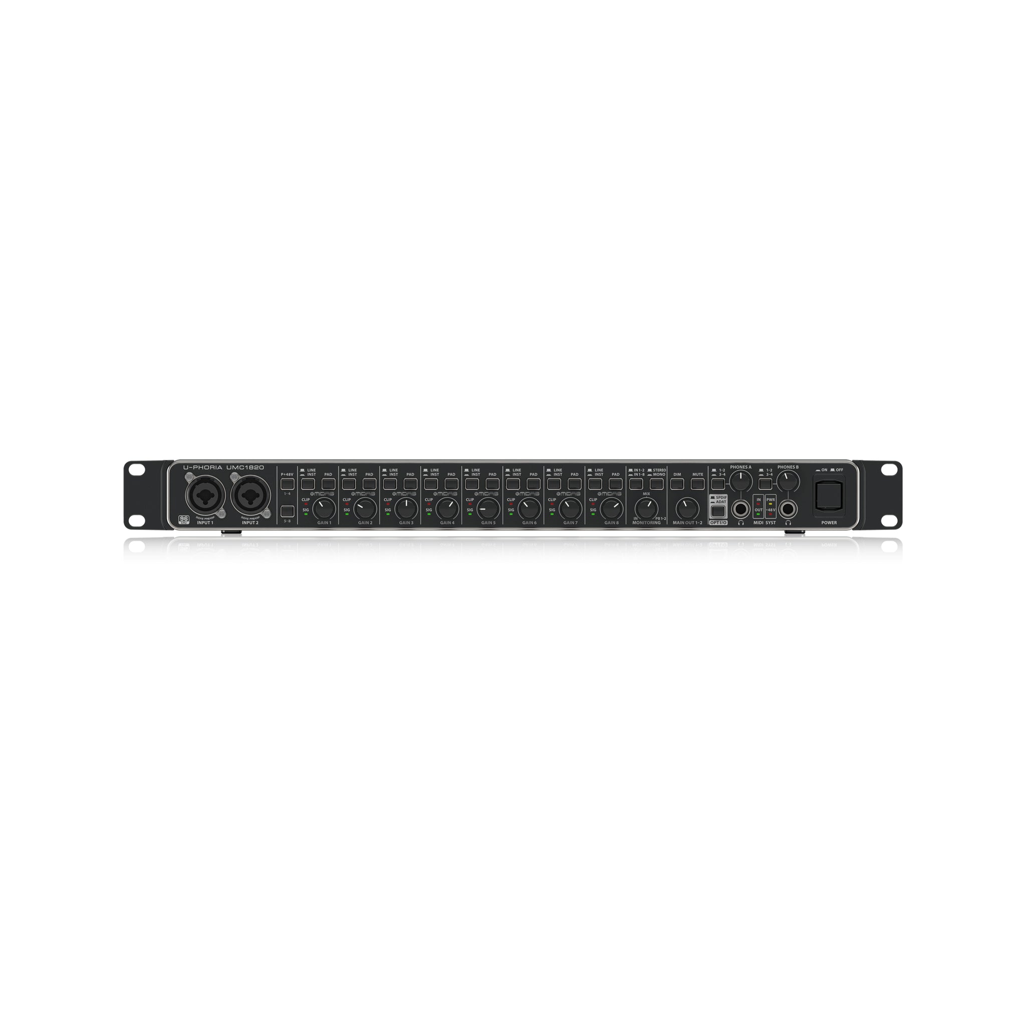 Behringer U-Phoria UMC1820 USB Audio Interface