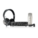 Behringer U-PHORIA Studio Pro Recording/Podcasting Bundle w/ Interface, Mic, and Headphones