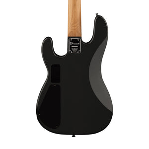 Charvel Pro-Mod San Dimas Bass PJ IV Electric Bass Guitar, Maple FB, Metallic Black