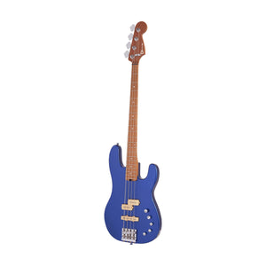 Charvel Pro-Mod San Dimas Bass PJ IV Bass Guitar, Maple FB, Mystic Blue