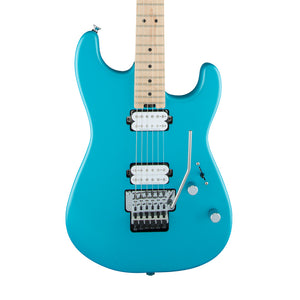 Charvel Pro-Mod San Dimas Style 1 HH Floyd Rose Electric Guitar, Maple FB, Matte Blue Frost