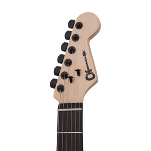 Charvel Pro-Mod San Dimas Style 1 HSS FR Sassafras Electric Guitar, Ebony FB, Satin Black