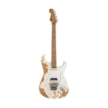 Charvel Henrik Danhage Ltd Ed Signature Pro-Mod So-Cal Style 1 Electric Guitar, White Relic