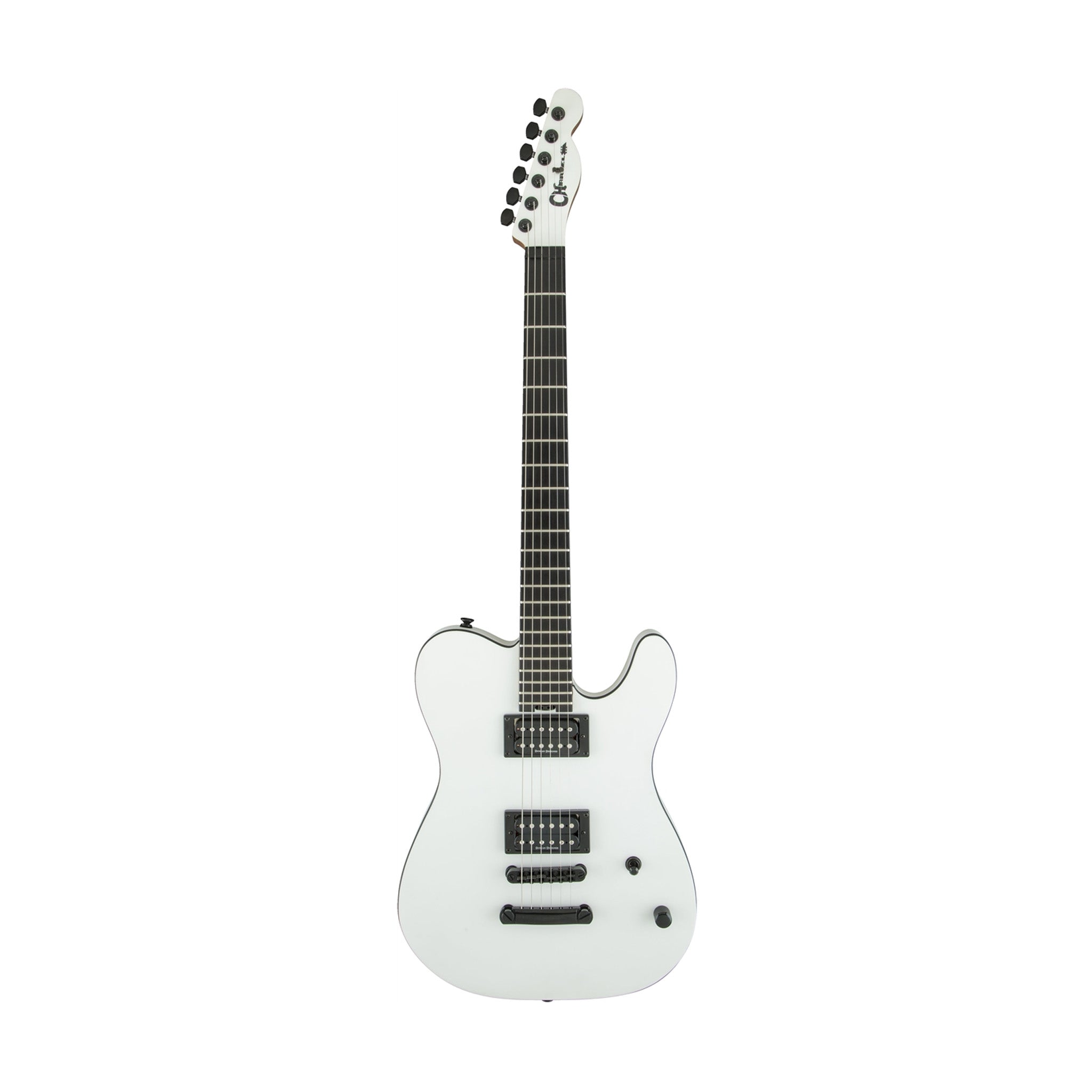 Charvel Pro Mod Joe Duplantier Signature San Dimas Style 2 HH Electric Guitar, Satin White