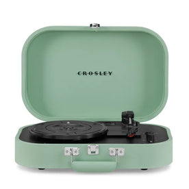 Crosley Discovery Portable Turntable, Seafoam