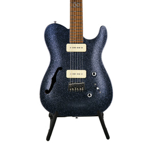 Chapman ML3 Pro Traditional Semi Hollow Electric Guitar, Atlantic Blue Sparkle
