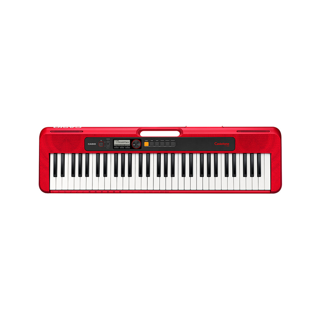 Casio Casiotone CT-S200 61-key Portable Keyboard, Red