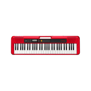 Casio Casiotone CT-S200 61-key Portable Keyboard, Red