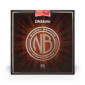 D'Addario Nickel Bronze Acoustic Guitar Strings NB1356 Medium 13-56 (D01-NB1356)