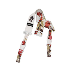DiMarzio DD2247 Polyphia Floral Muse ClipLock Guitar Strap, White