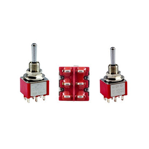 DiMarzio EP-1107 DPDT Mini Switch (On/Off/On)