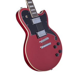 D'Angelico Premier Atlantic Electric Guitar, Oxblood Red