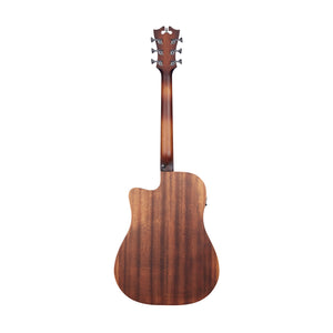 D'Angelico Premier Bowery LS Dreadnought Acoustic Guitar, Aged Mahogany