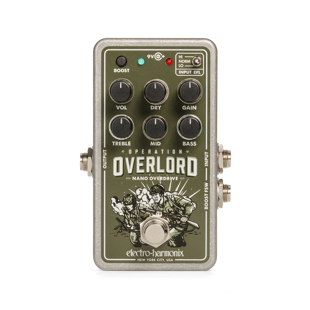 ギター electro-harmonix overdrive Electro-Harmonix Nano Overlord Overdrive Guitar Effects Pedal