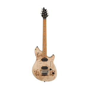 EVH Wolfgang Standard Exotic Electric Guitar, Baked Maple FB, Poplar Burl