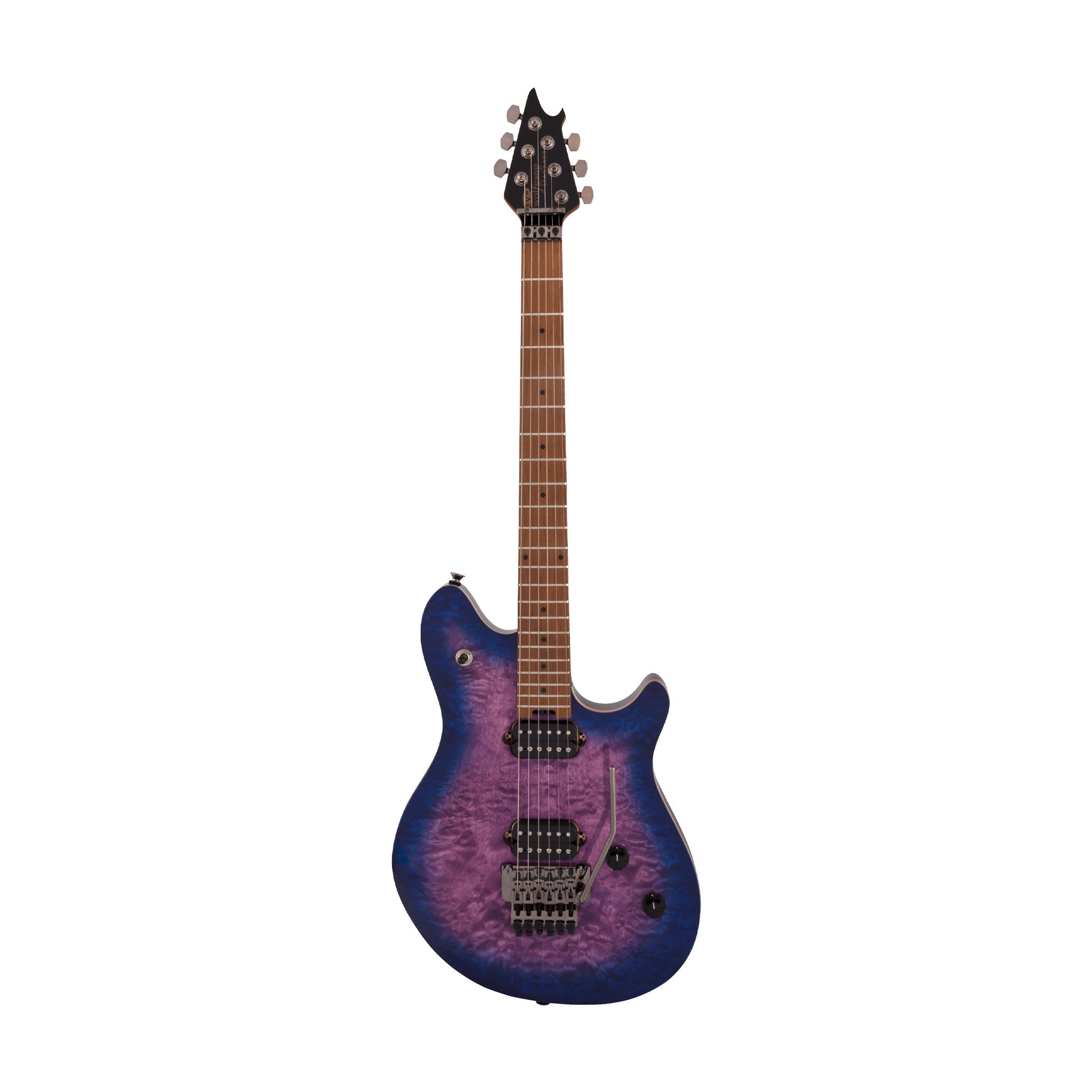 EVH Wolfgang WG Standard QM Electric Guitar, Baked Maple FB, Northern Lights