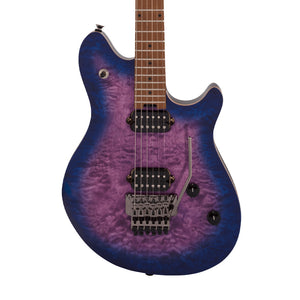EVH Wolfgang WG Standard QM Electric Guitar, Baked Maple FB, Northern Lights
