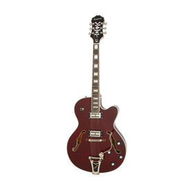 Epiphone Emperor Swingster Hollowbody Electric Guitar, RW FB, Wine Red (NOS)