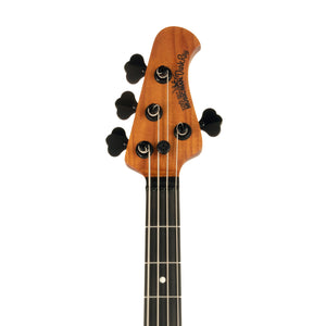 Ernie Ball Music Man Dark Ray Bass Guitar, Ebony FB, Starry Night