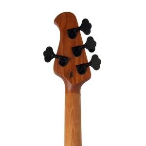 Ernie Ball Music Man Dark Ray Bass Guitar, Ebony FB, Starry Night