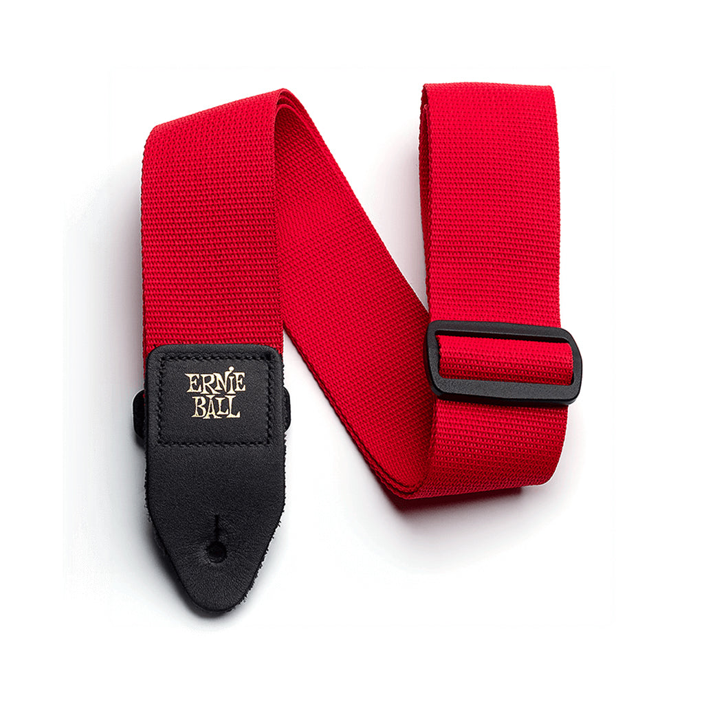 Ernie Ball 4040 Polypro Guitar Strap, Red