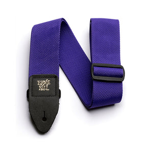 Ernie Ball 4045 Polypro Guitar Strap, Purple