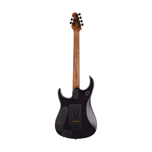 Ernie Ball Music Man JP15 Electric Guitar, Roasted Maple FB, Translucent Black Quilt