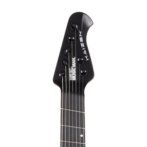 Ernie Ball Music Man Kaizen 7 Solidbody Electric Guitar, Apollo Black