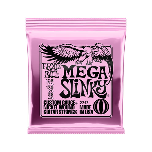 Ernie Ball Mega Slinky Nickel Wound Electric Guitar Strings 10.5-48