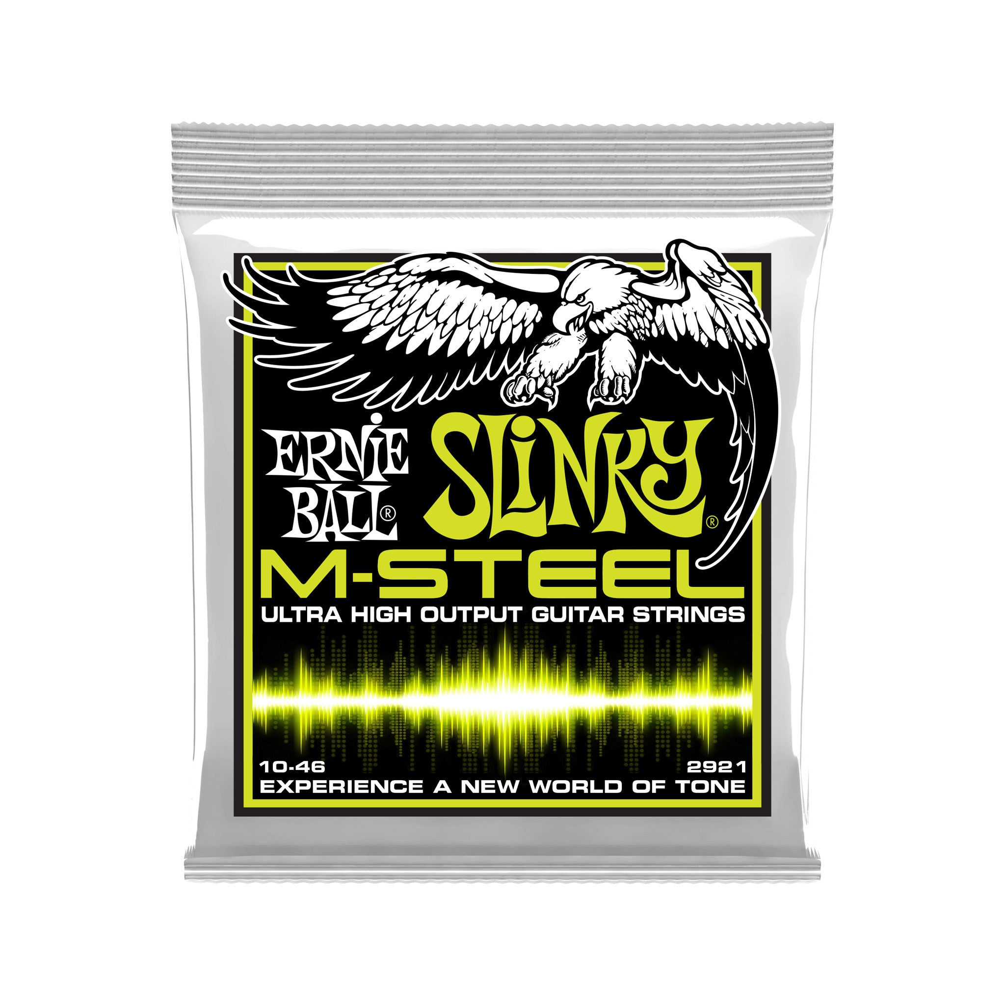 Ernie Ball Regular Slinky M-Steel Electric Guitar Strings, 10-46