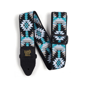 Ernie Ball Jacquard Guitar Strap, Albuquerque Blue