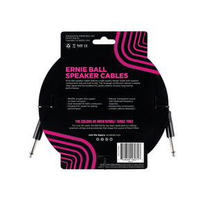 Ernie Ball 3ft Straight to Straight Speaker Cable