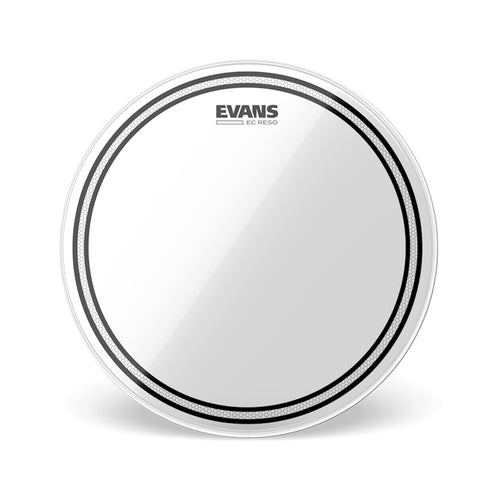 Evans TT12ECR 12inch EC Resonant Clear Tom Drumhead