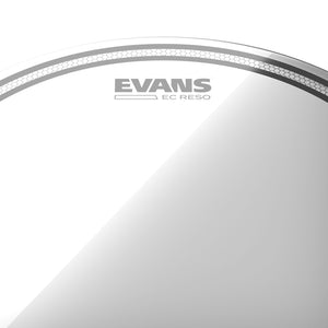 Evans TT12ECR 12inch EC Resonant Clear Tom Drumhead