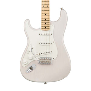 Fender American Original 50s Stratocaster Left-Handed Electric Guitar, Maple FB, White Blonde