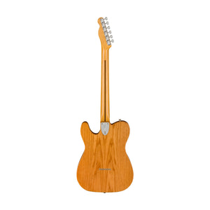 Fender American Vintage II 72 Telecaster Thinline Electric Guitar, Maple FB, Aged Natural